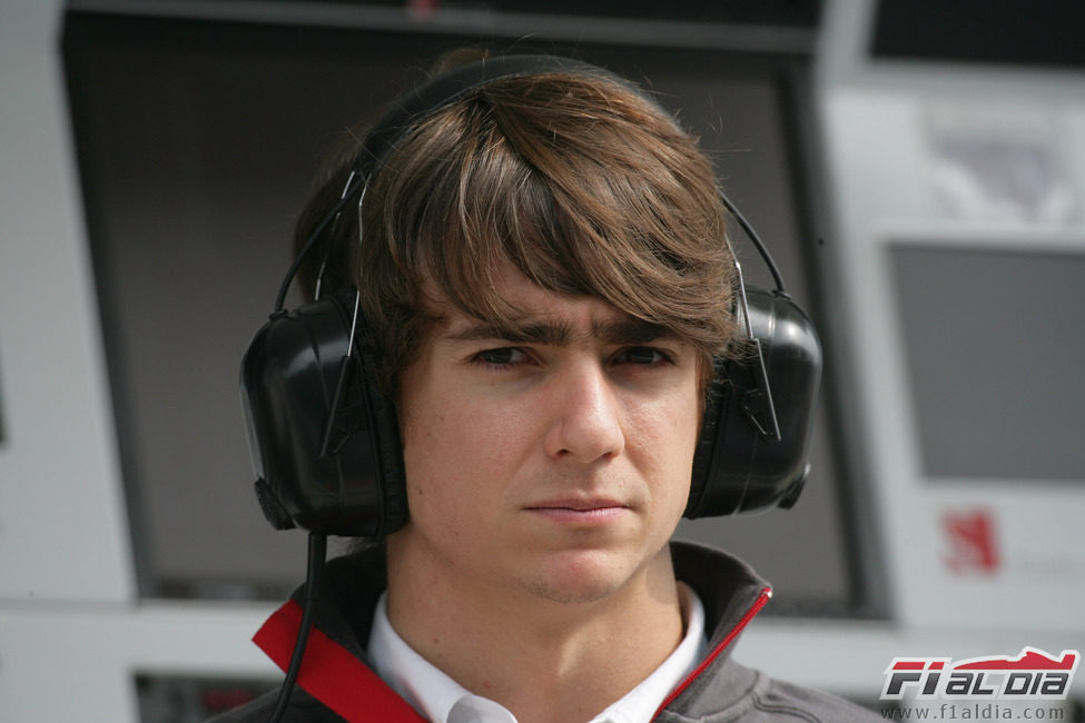 Esteban Gutiérrez en el GP de Corea 2011