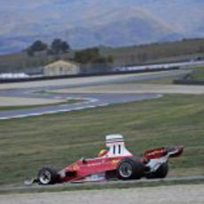 El Ferrari 312T rueda en las Finales Mundiales de Ferrari 2011