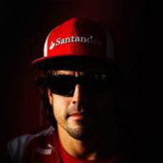 Fernando Alonso en el GP de Abu Dabi 2011
