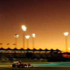 Felipe Massa en los libres del GP de Abu Dabi 2011