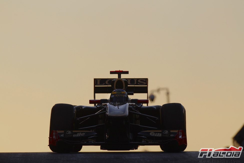 Bruno Senna en los libres del GP de Abu Dabi 2011