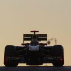 Bruno Senna en los libres del GP de Abu Dabi 2011