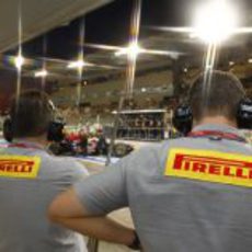 Los chicos de Pirelli en el GP de Abu Dabi 2011
