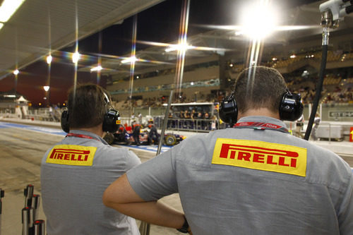 Los chicos de Pirelli en el GP de Abu Dabi 2011