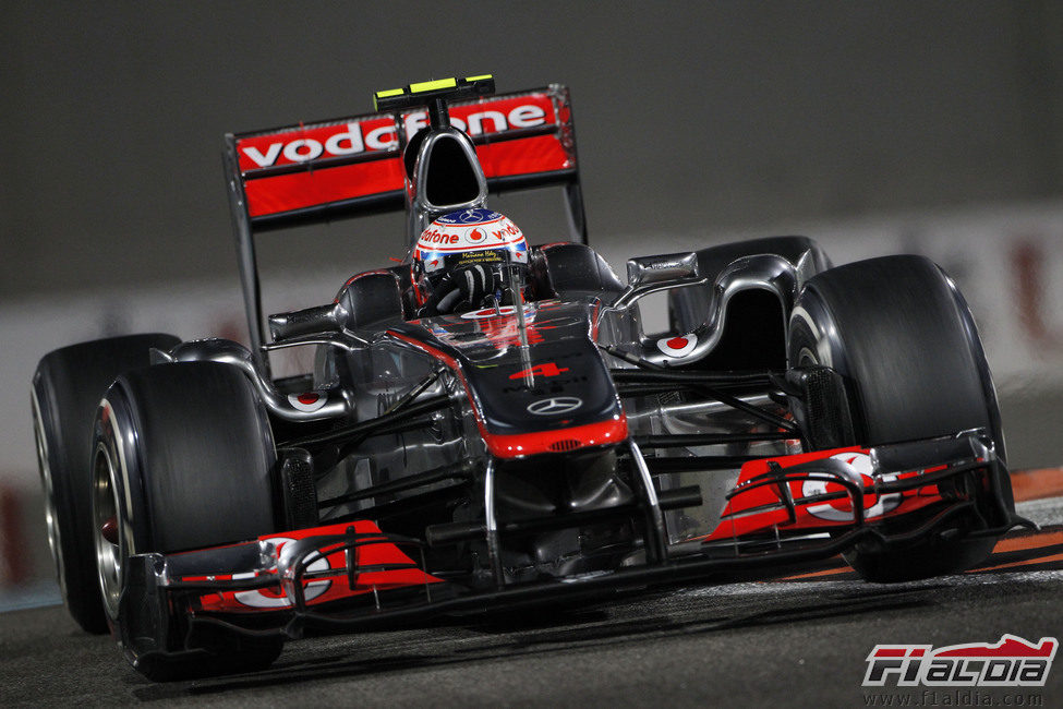 Tercer puesto para Jenson Button en el GP de Abu Dabi 2011