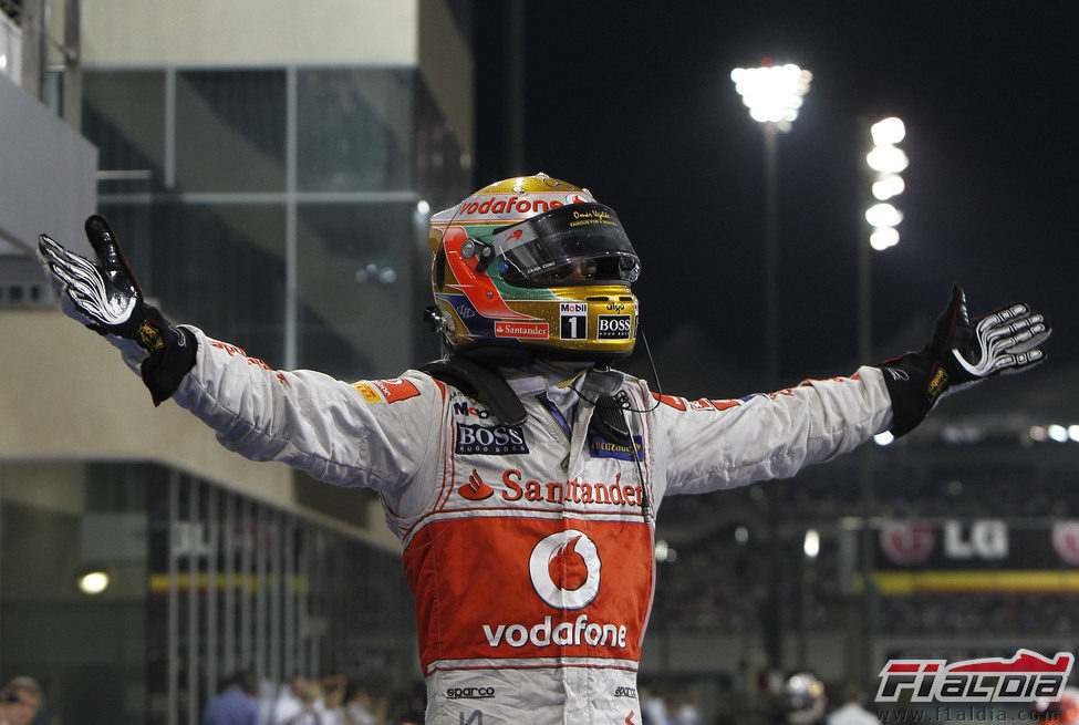 Lewis Hamilton ha vuelto en Abu Dabi 2011