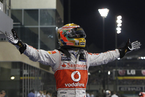 Lewis Hamilton ha vuelto en Abu Dabi 2011