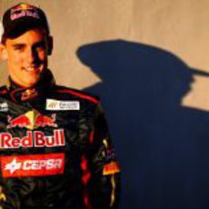 Kevin Ceccon con Toro Rosso en los test de Abu Dabi 2011