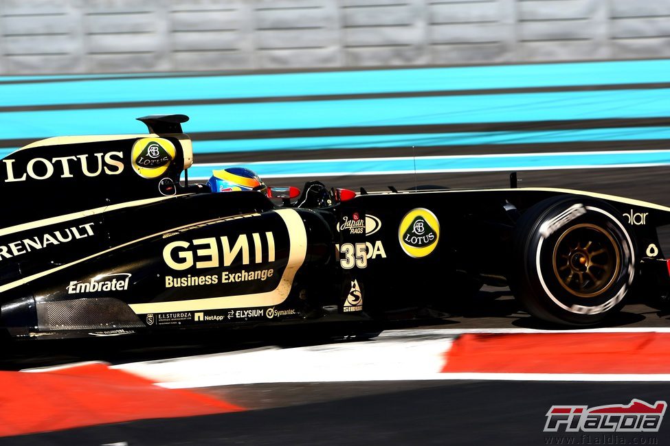 Lotus Renault GP dio la oportunidad a Wickens en los test de Abu Dabi 2011