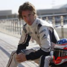 Mirko Bortolotti con Williams en los test de Abu Dabi 2011