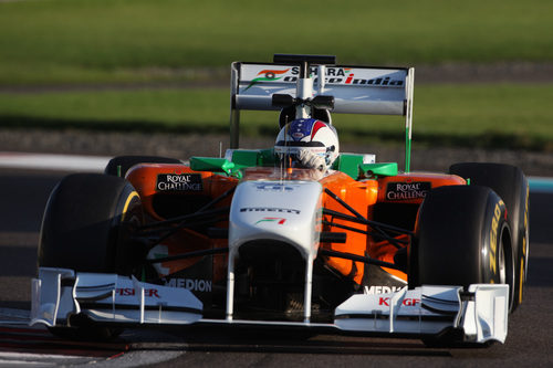 Cecotto Jr. busca el límite con el Force India