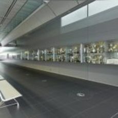 Sala de trofeos de McLaren en 2011