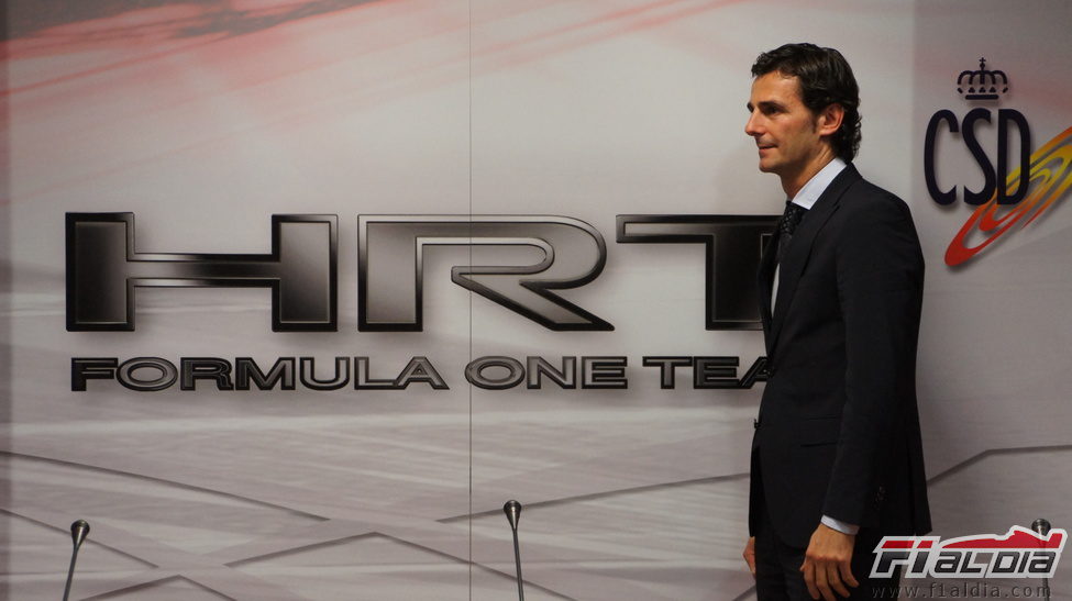 Pedro de la Rosa, nuevo piloto de HRT para 2012