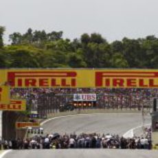 Se prepara la parrilla de salida del GP de Brasil 2011