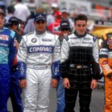 Räikkönen (Sauber), Montoya (Williams), Alonso (Minardi) y Bernoldi (Arrows) debutan en el GP de Australia 2001