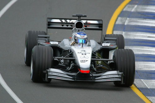 Kimi Räikkönen en el GP de Australia 2002