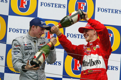 Primer podio de Kimi Räikkönen en la Fórmula 1