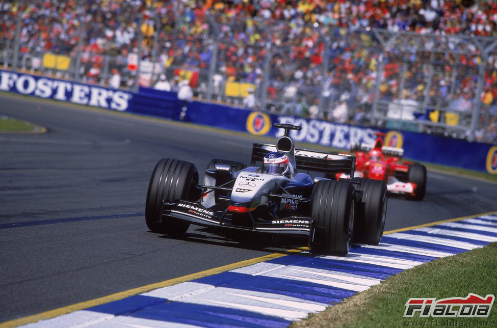 Kimi Räikkönen en el GP de Australia 2003