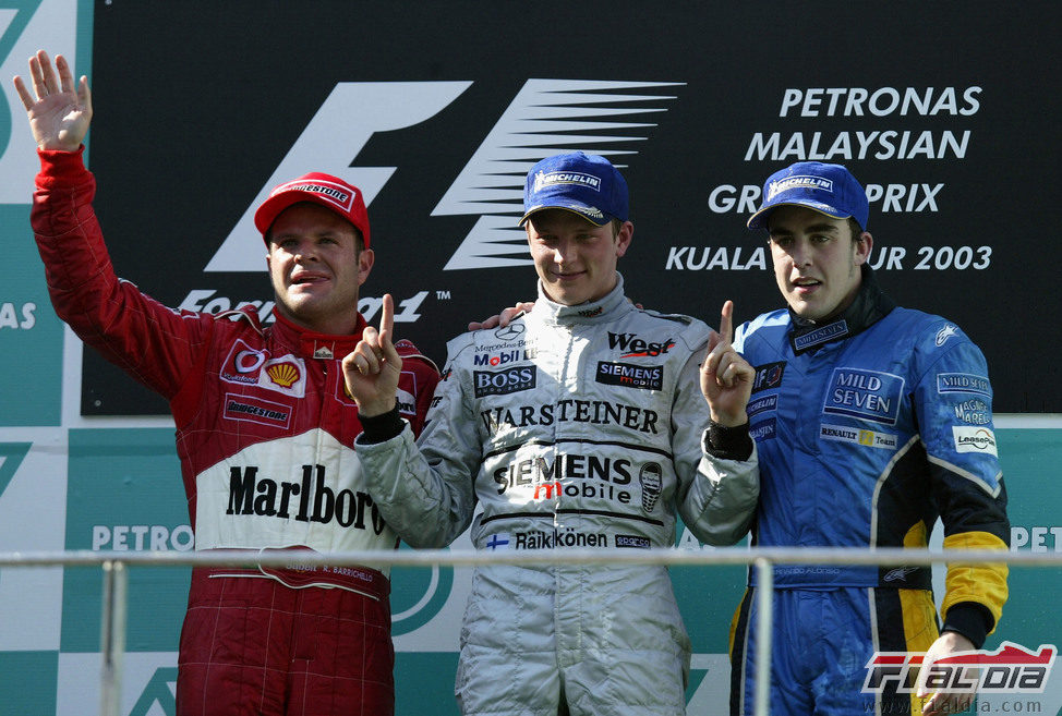 Primera victoria de Kimi Räikkönen en la Fórmula 1