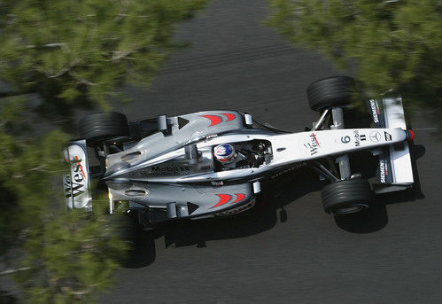 Kimi Räikkönen en el GP de Mónaco 2003