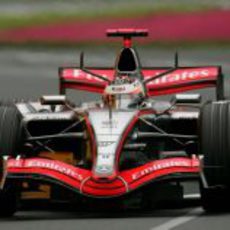 Kimi Räikkönen con el MP4-21 en el GP de Australia 2006