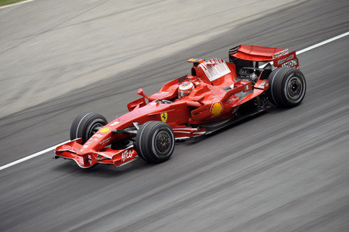 Kimi Räikkönen en el GP de Malasia 2008