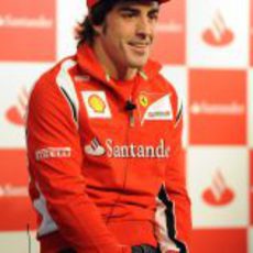 Rueda de prensa de Fernando Alonso en Madrid