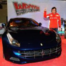 Fernando Alonso en el 'Wrooom 2012'