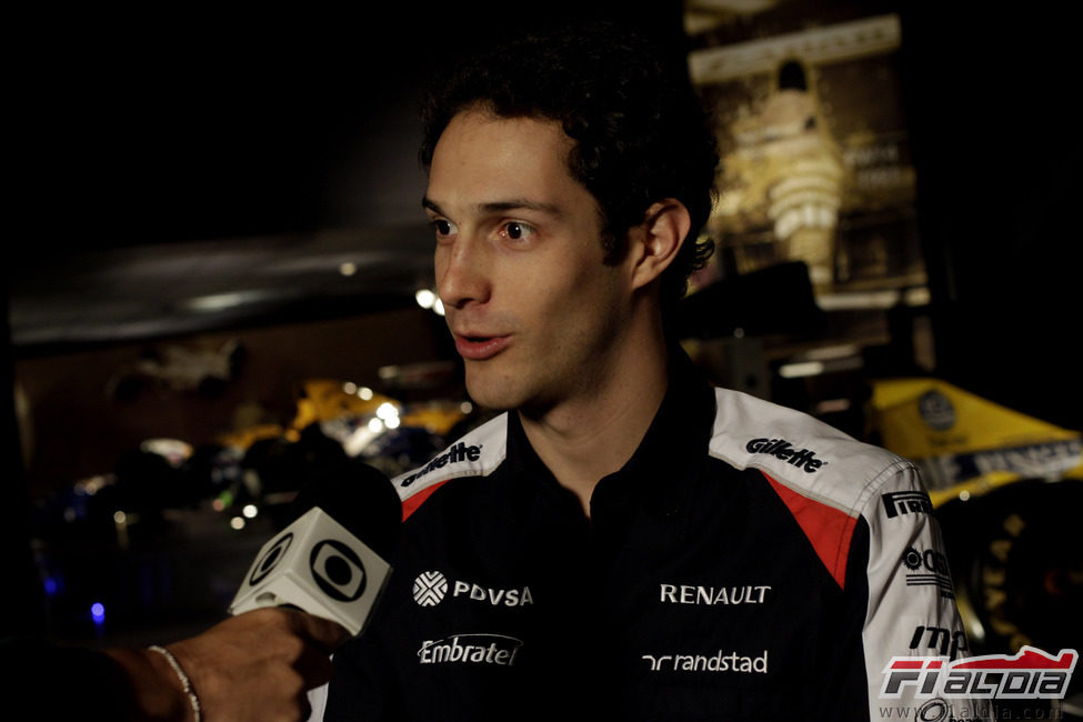 Bruno Senna entrevistado ya como piloto de Williams