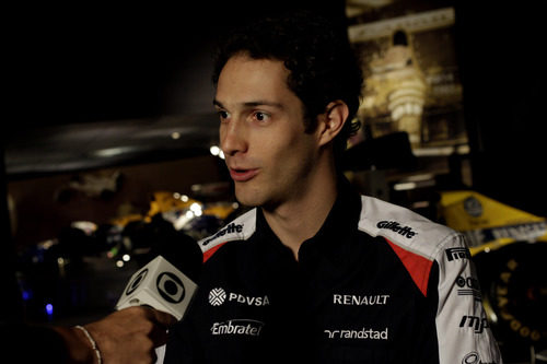 Bruno Senna entrevistado ya como piloto de Williams