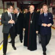 Stefano Domenicali, Su Eminencia el Cardenal Bertone y Luca di Montezemolo