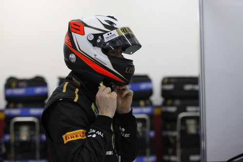 Räikkönen se pone su nuevo casco