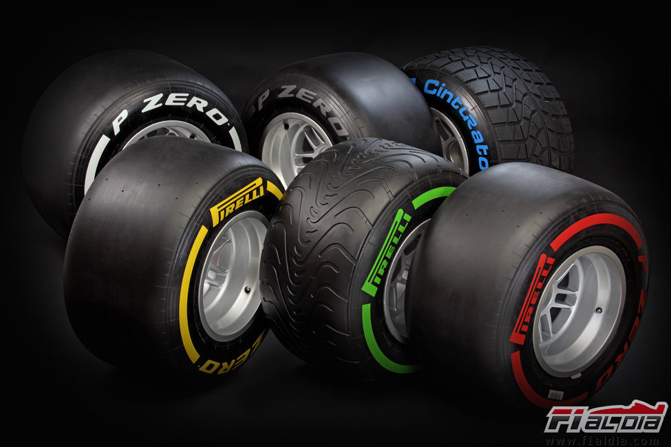 Neumáticos Pirelli 2012