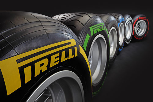 Los nuevos neumáticos Pirelli para 2012