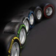 Gama de neumáticos Pirelli de F1 para 2012