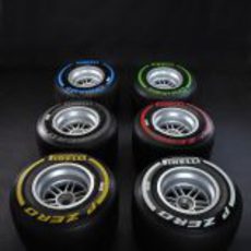 Los nuevos neumáticos para la Fórmula 1 de 2012