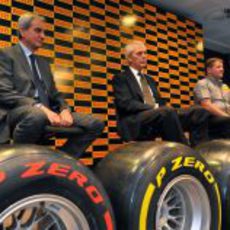 Presentación de los Pirelli F1 2012