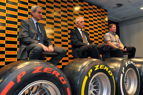 Presentación de los Pirelli F1 2012