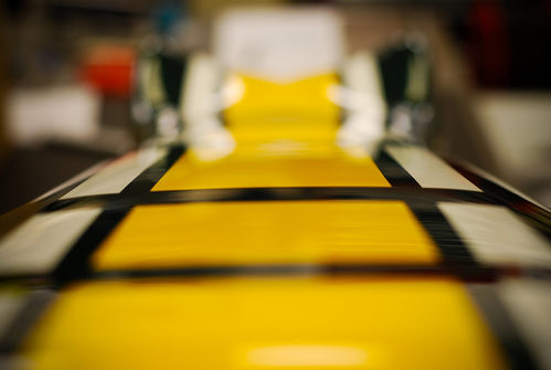 Detalle de la parte frontal del Caterham CT01