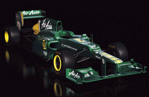 Caterham CT01, el coche de 2012