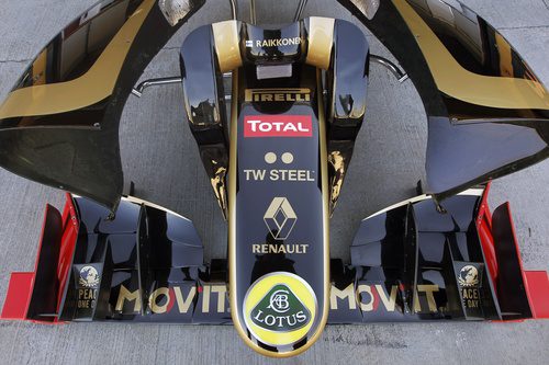 Repuestos para el Lotus R30 de Kimi Räikkönen