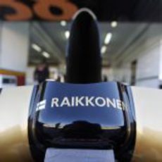 El nombre de Räikkönen en el Lotus R30