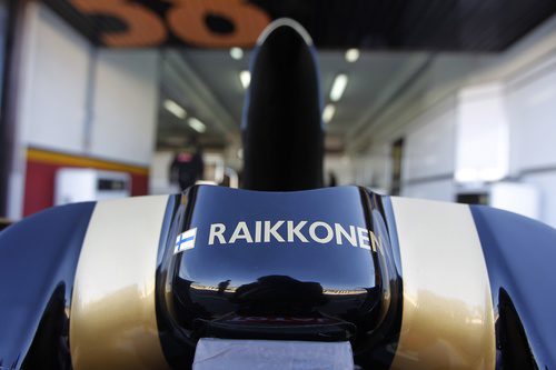 El nombre de Räikkönen en el Lotus R30