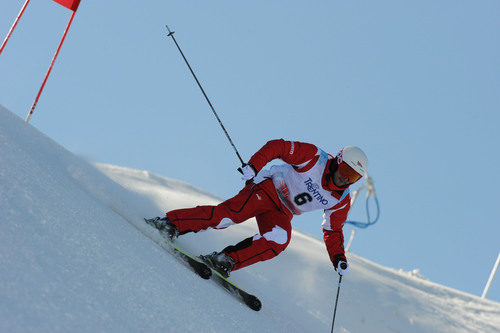 Felipe Massa esquiando en Madonna di Campiglio