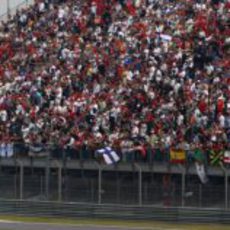 Alonso en el GP de China