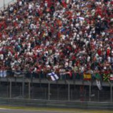 Alonso en el GP de China