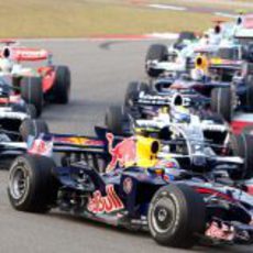 Webber en el GP de China