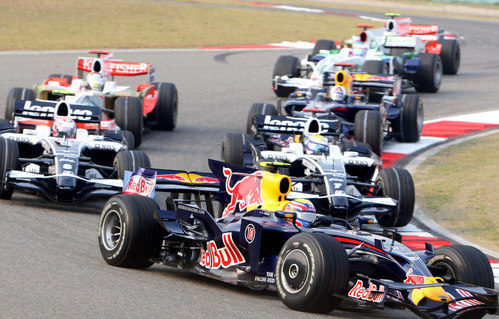 Webber en el GP de China