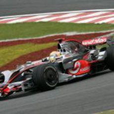 El McLaren de Hamilton