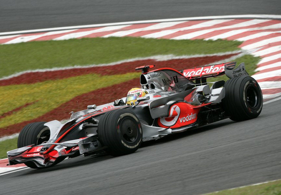 El McLaren de Hamilton